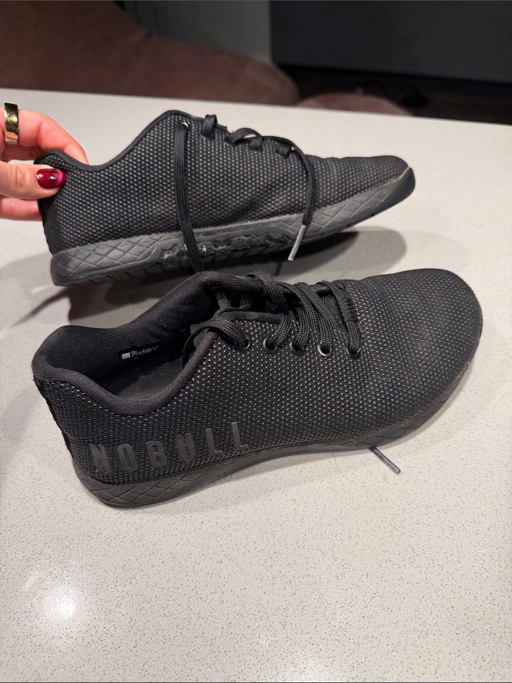 NOBULL Black Mesh Training Shoes